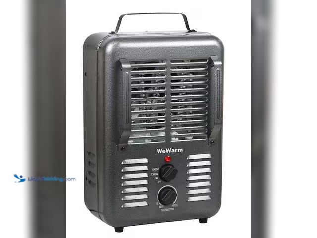 Lot 49-5490084 - DELUXE MILKHOUSE UTILITY HEATER Internet # 334961295
Model # HT1912
Store SKU # 1011533499 Item is...