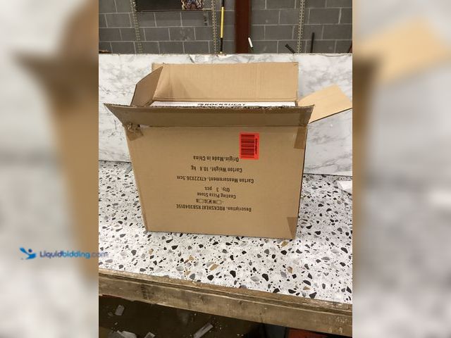 Lot 49-3527834 - Rocksheat Pizza Stone 15.8'' x 12'' x0.6'' ceramic coating Pizza Stones for Oven Grill BBQ (Gray) It...