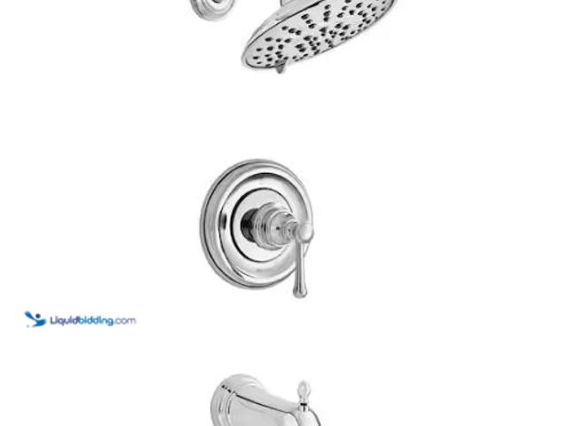 Lot 49-1624795 - Glacier Bay Warnick Single-Handle 1-Spray Tub and Shower Faucet in Chrome (Valve Included) Model # H...