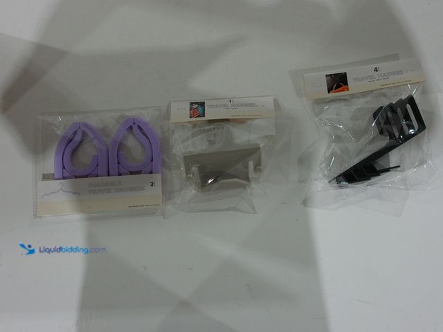 Lot 49-2001373 - Lot of approx. (36) Assorted Travel Hangers, Different varieties, Includes Black Travel Hanger Hooks...