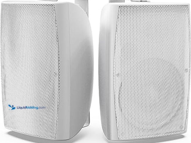 Lot 49-3482760 - Herdio 8 Inch 600W Outdoor Speakers Passive Waterproof Wired with Powerful Bass, Wall Mount Durable ...