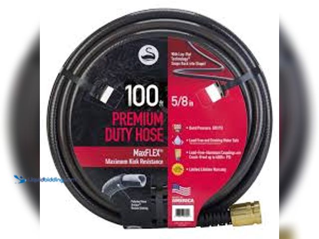 Lot 49-3536852 - Swan Maximum FLEX 5/8 in. x 100 ft. Premium Duty Garden Hose. Model # CELMFT58100G. Unused.