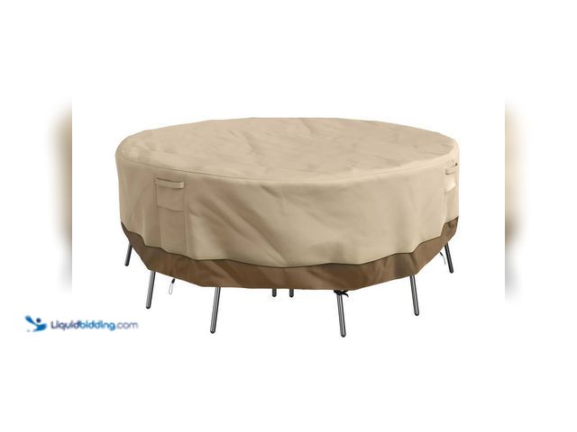 Lot 49-5484753 - Pure Garden
Beige Large Heavy-Duty Round Outdoor Table Cover Unused
