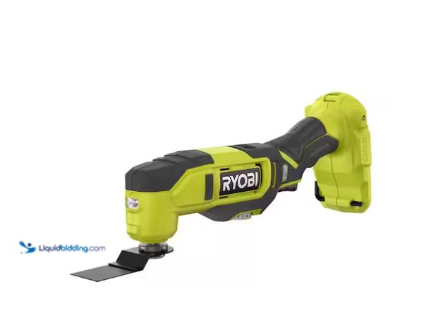 Lot 49-1571184 - RYOBI ONE+ 18V Cordless Oscillating Multi-Tool (Tool Only), Model # PCL430B, New, No battery or char...