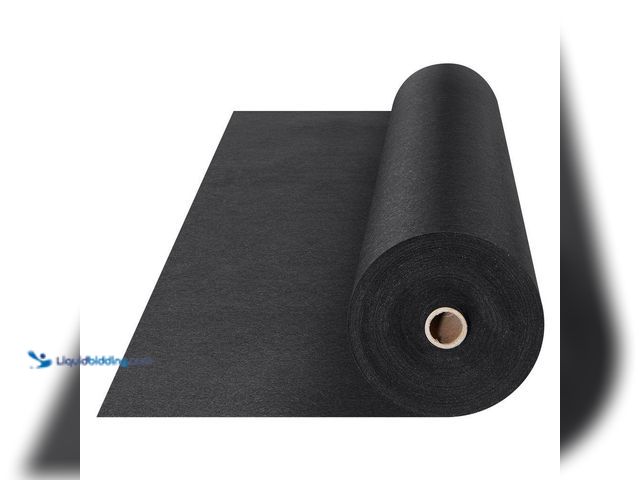Lot 49-5416355 - VEVOR Non Woven Geotextile Fabric Under Gravel 6x100FT 8OZ Driveway Fabric Landscape Fabric Heavy Du...