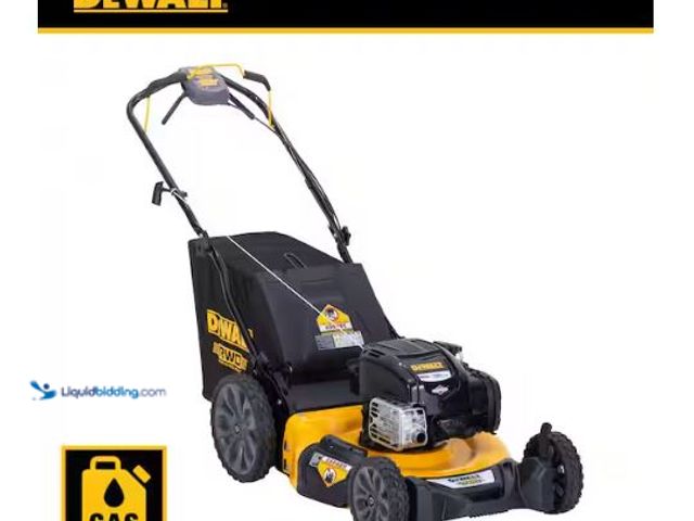 Lot 49-1630663 - DEWALT 21 in. 163cc Briggs and Stratton 725Exi Engine Rear Wheel Drive 3-in-1 Gas Self Propelled Wal...