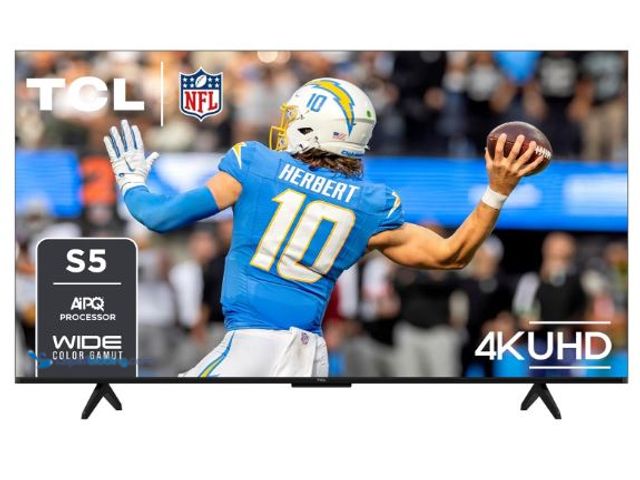 Lot 49-1544227 - TCL 50-Inch Class S5 4K UHD LED Smart TV with Google TV (50S551G, 2024 Model), Google Assistant Buil...