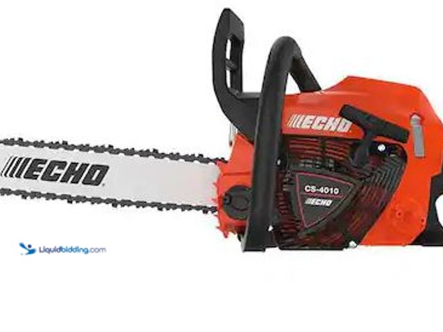 Lot 49-5460593 - ECHO
18 in. 41.6 cc 2-Stroke Gas Rear Handle Chainsaw Internet # 330560118
Model # CS-4010-18
Sto...