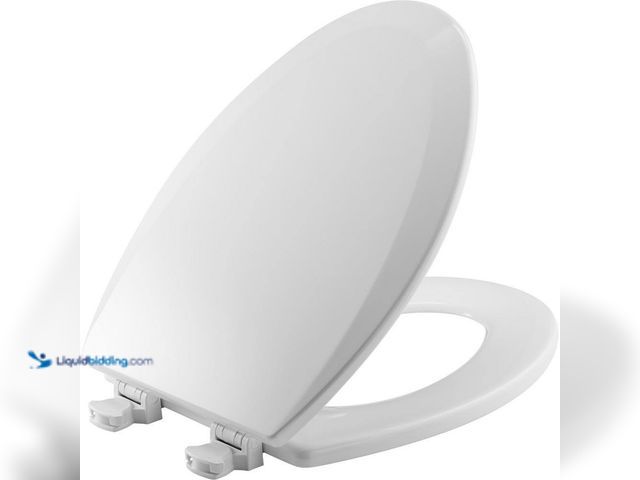 Lot 49-3564405 - QTY 2 - BEMIS
Elongated Easy-Clean Enameled Wood Toilet Seat in White. Model # 1500EC 000. Unused