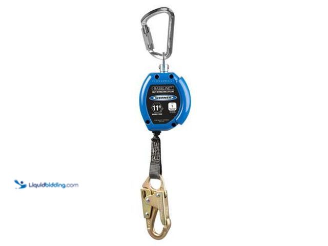 Lot 49-3565803 - Werner 11 ft. Baseline Self Retracting Lifeline. Model # R530011W. Unused