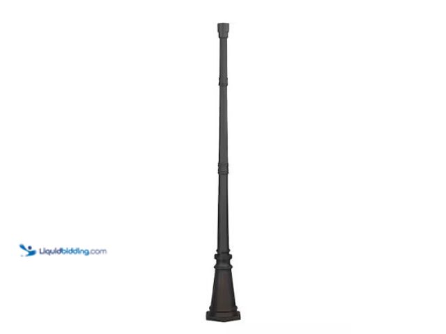 Lot 49-2025422 - Generation Lighting Outdoor Posts 1-Light Black Posts and Accessories, Model # 8120-12, MSRP $209, U...