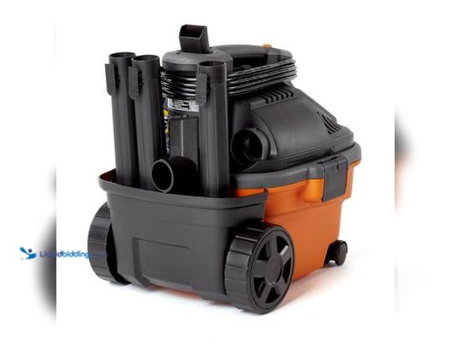 Lot 49-5559281 - RIDGID 4 Gal. 5.0 Peak HP Portable Shop Vacuum Wet Dry Vac. Model # WD4070. Used
