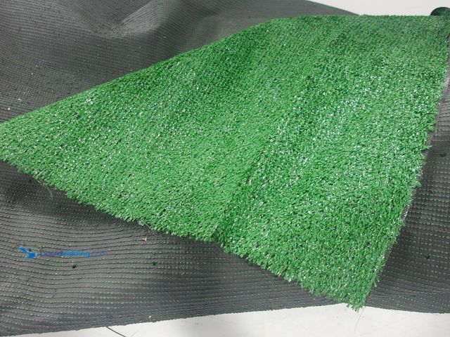 Lot 49-2026267 - 6' 10 1/2" in. x 12' Green Artificial Grass Turf, Unused, Shipping damage, Frayed Ends.  Ref#SR101