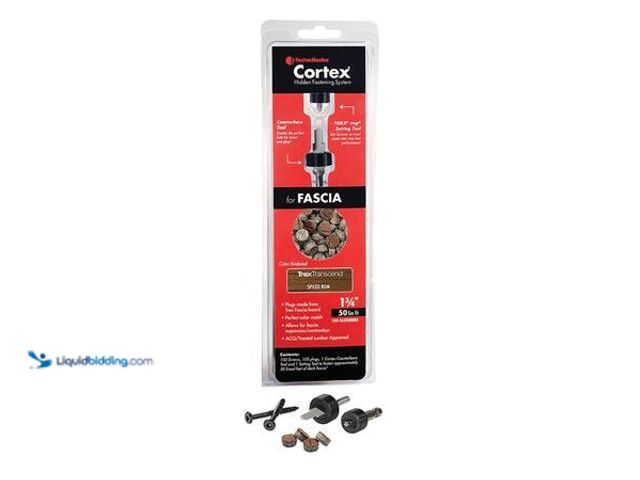 Lot 49-5581910 - FastenMaster Cortex Hidden Fastening System for Trex Transcend Fascia - 1-3/4 inch Cortex screws and...