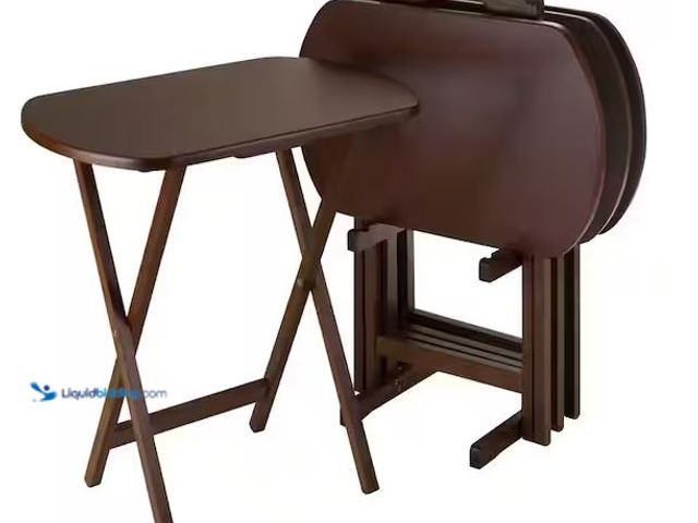 Lot 49-5486447 - WINSOME WOOD
Corbett Oversize Walnut 5-piece Snack Table Internet # 316617753
Model # 94594 Item i...