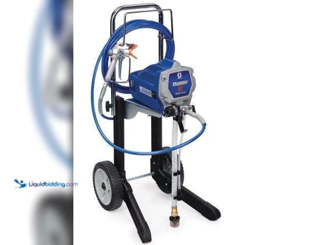 Lot 49-1520168 - Graco Magnum X7 Cart Airless Paint Sprayer, Model # 262805, new, factory packaged.  Ref#HD-PA0801