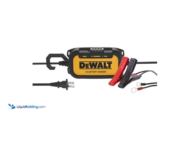 Lot 49-1548579 - DEWALT Professional 2 Amp Automotive Battery Charger and Maintainer. 
Model # DXAEC2. Slightly Used...