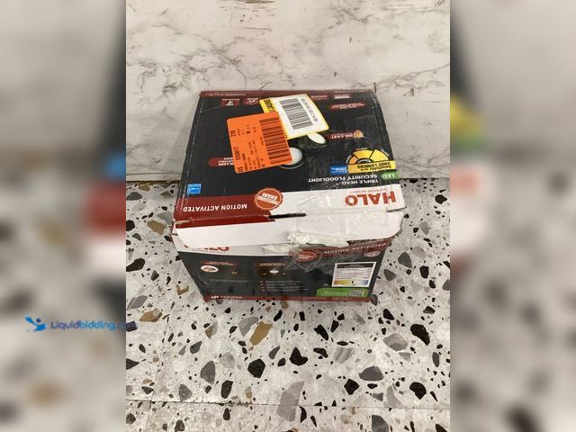 Lot 49-5412688 - Halo TGS 27-Watt, Bronze, Motion Sensor, Outdoor Integrated LED Flood Light with Round Triple Head, ...