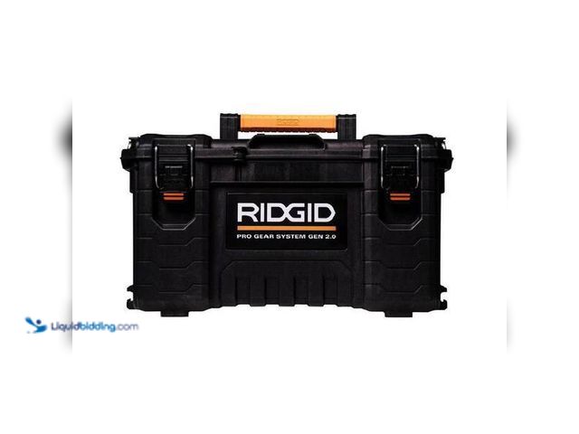Lot 49-5452415 - RIDGID
Pro Gear System Gen 2.0 Stackable Durable 22 in. Modular Tool Box Storage With Heavy Duty La...