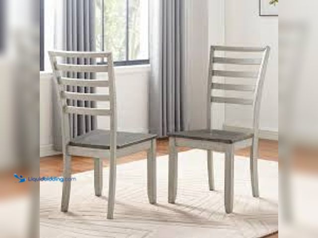 Lot 49-5485357 - Steve Silver Abacus Side Chair (Set of 2). Model # CU500S. New