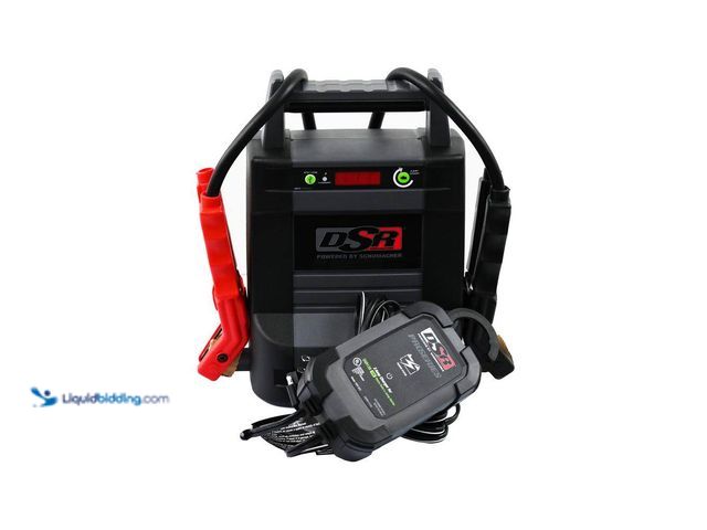 Lot 49-3540087 - Schumacher Electric
DSR Pro 2000A Lithium Car Battery Jump Starter and Portable Power Pack, 12V for...