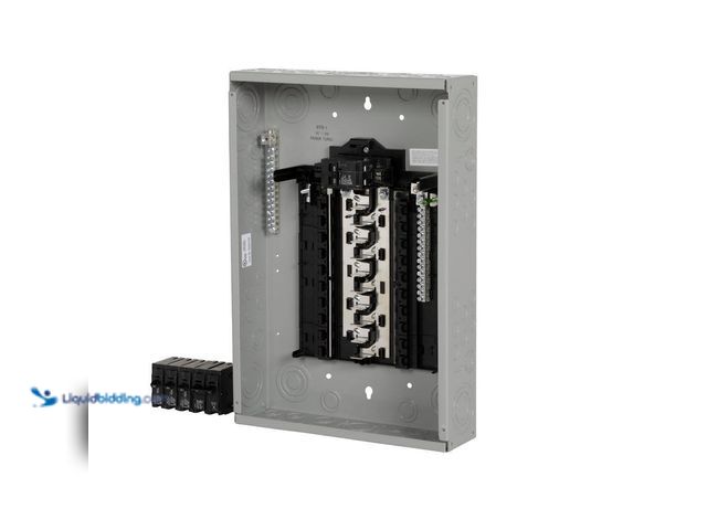 Lot 49-3614933 - Siemens SN Series 100 Amp 20-Space 20-Circuit Main Breaker Plug-On Neutral Load Center Value Pack (M...