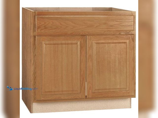 Lot 49-5452685 - Hampton Bay
Hampton 36 in. W x 24 in. D x 34.5 in. H Assembled Sink Base Cabinet in Medium Oak. SKU...
