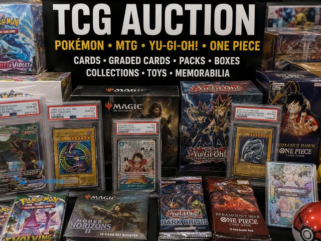 TCG Collector's Auction – Pokémon, Magic, Yu-Gi-Oh!, One Piece & More!