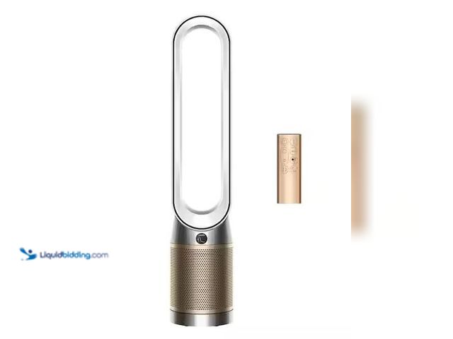Lot 49-1533904 - Dyson 101 sq. ft. Combined HEPA+K-Carbon filter in White/Gold Formaldehyde Cooling Fan Model # 54453...
