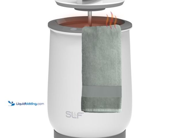 Lot 49-1574665 - SLF 20L WHITE AC POWERED BUCKET TOWEL WARMER TW100, Model # 9073HD, Unused, Works, Powers on.   Ref#...