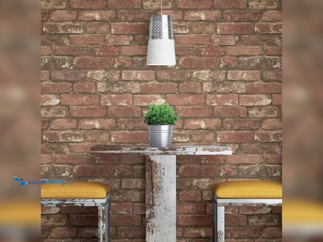 Lot 49-2003451 - Approx. (30) sq. ft. of NuWallpaper West End Brick Vinyl Peel & Stick Wallpaper Roll (Covers 30.8 Sq...