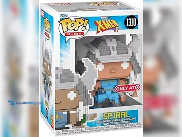 Lot 49-5411519 - Funko Pop! Lot includes: Funko Pop! Marvel: X-Men '97 - 8-Bit Spiral (Target Exclusive), Kitty Pryde...