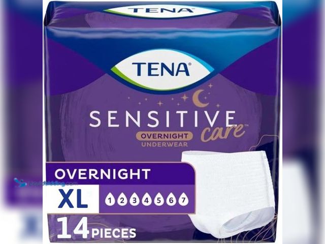 Lot 49-5545031 - TENA Sensitive Care Overnight Incontinence Underwear for Women, Adult diapers, X-Large (Waist Sizes ...