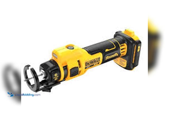 Lot 49-5485485 - DEWALT XR 20V Lithium-Ion Cordless Rotary Drywall Cut-Out Tool (Tool Only).Model # DCE555B. NO batte...