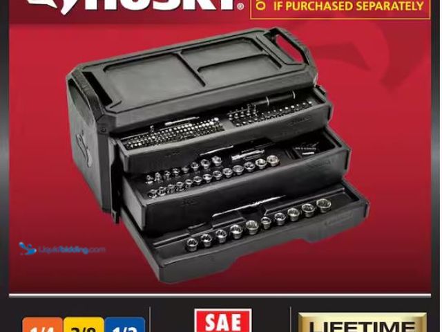 Lot 49-3432578 - Husky Mechanics Tool Set (280-Piece), Model # H280MTS, Unused.   Ref#SB0120