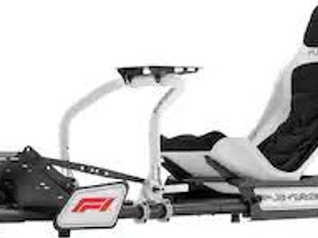 Lot 49-5471186 - PlaySeat - Formula Instinct - F1 Edition - White. Model: FO.00334. New.  MSRP $500