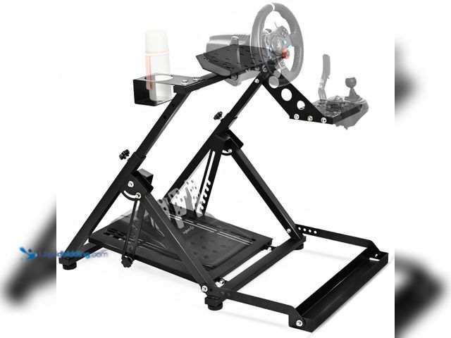 Lot 49-5437867 - Dardoo X Frame Racing Wheel Stand Foldable Fit for Logitech G25, G27, G29, G920 Thrustmaster T300RS ...