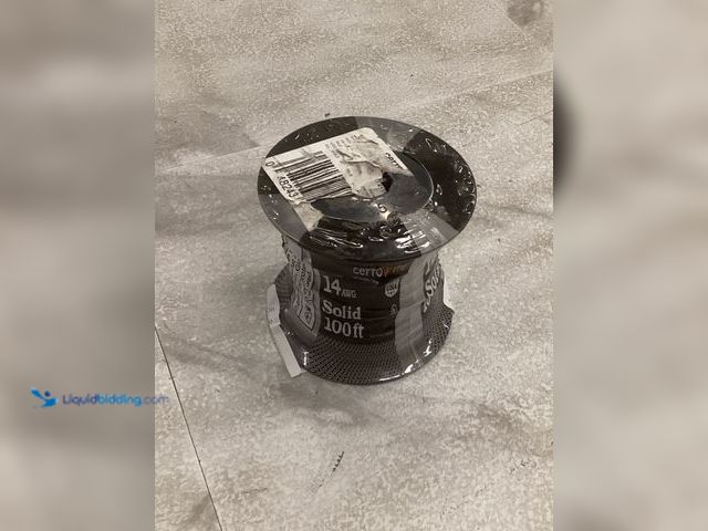 Lot 49-5483376 - CerroWire THHN 14AW Solid 100ft. Unused