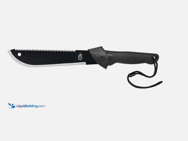 Lot 49-5574122 - Gerber Gator Machete Jr with 10.75 in. Blade (Sheath Included). Model #31-003494N. New