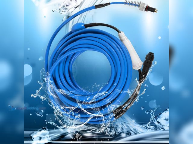 Lot 49-5410825 - 9995861-DIY Blue Swivel Cable 2-Wire 60FT/18M Replacement for Dolphin Pool Cleaners Nautilus (Old), ...
