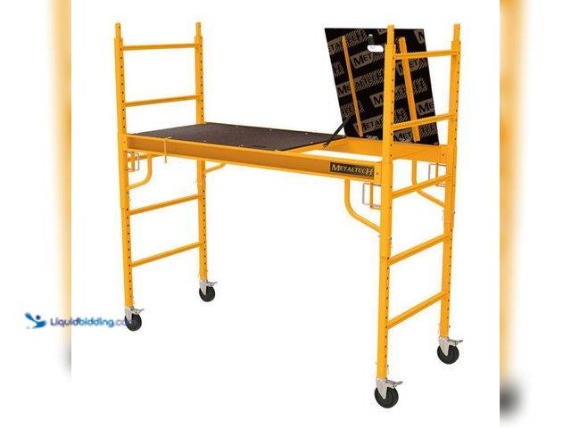 Lot 49-5477869 - MetalTech
Safeclimb 6 ft. Baker Scaffold with Platform and Included Trap Door, 1250 lbs. Load Capac...