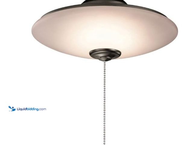 Lot 49-1547819 - Kichler MUL LED Fan Light Kit 11.5", Unused, Model# B01M6BAZ7Z, Unused.  Ref#HDPA116