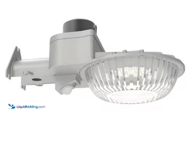 Lot 49-2025313 - HALO 250-Watt Equivalent Integrated LED, Gray Area Light Motion Sensing, 9000 Lumens, Model # ALP90C...