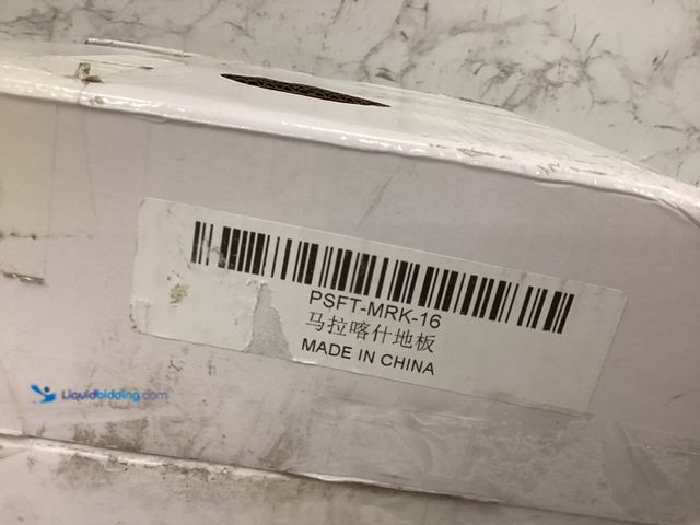 Lot 49-5452606 - Black and White Star Floor Tiles. Item is unused in a pack of 2.