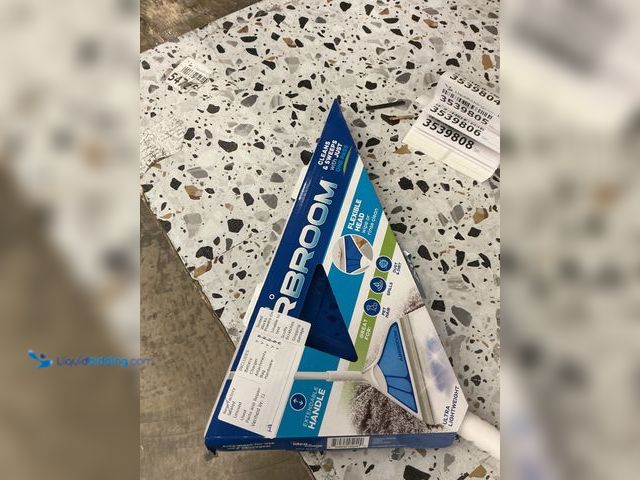 Lot 49-3539804 - Helio AirBroom - As Seen on TV - Broom - 12 in. Model #754502052400. New