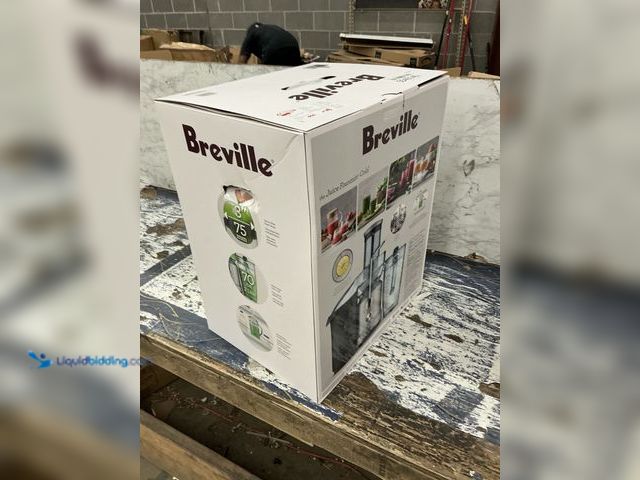 Lot 49-5546146 - Breville BJE430SIL Juice Fountain Cold, 70 fl oz, Silver (opened to view) New