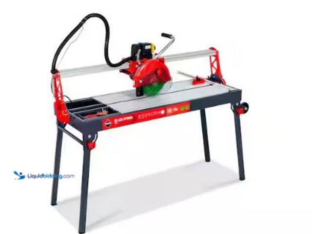 Lot 49-1600501 - Rubi DC-250-1200 Python 15-Amp 10 in. Blade Corded Wet Tile Saw, Model # 56914, MSRP $1,697.65, Slig...