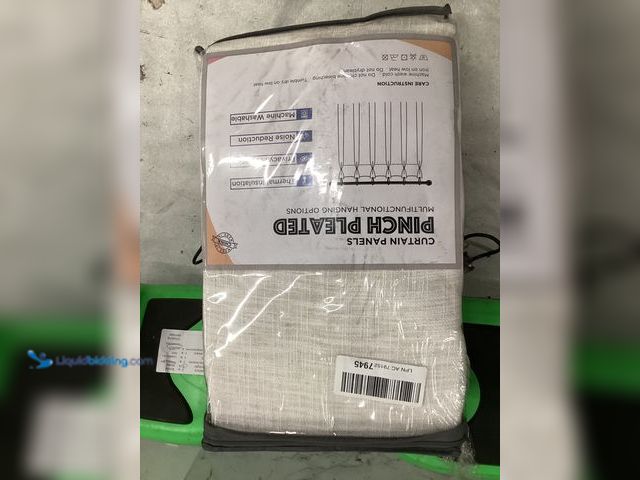 Lot 49-5542547 - Curtain Panels Pinch Pleated Curtains, Unused
