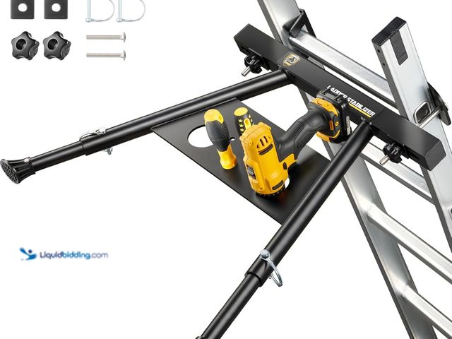 Lot 49-3470145 - Ladder Stabilizer, Extension Ladder Stabilizer for Roof Wall Standoff Ladder Accessory Safety Stabil...