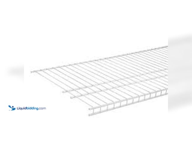 Lot 49-5448364 - QTY 3 - Everbilt Regular Duty Wire Shelf 4 ft. x 16 in.. Model # 90242. Unused